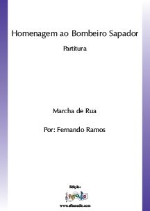 Homenagem ao Bombeiro Sapador